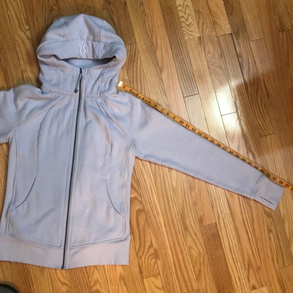 LULULEMON scuba hoodie IV sheer violet size 6 - Picture 8 of 13